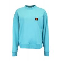 Santa Cruz Classic Label crew sweater turquoise