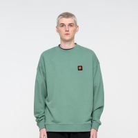 Santa Cruz Classic Label crew sweater mineral green