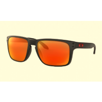 Oakley Holbrook XL zonnebril matte black - prizm ruby polarize