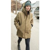 Volcom Paxson TDS 2L women's jacket dark khaki