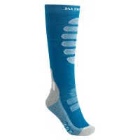 Burton Performance+ Midweight women's socks blue curacao