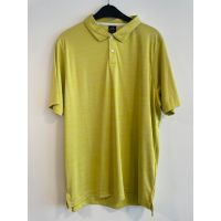 Oakley Aero Hydrolix Polo shirt yellow - white heather