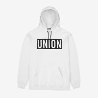 Union Team Hoodie white front logo