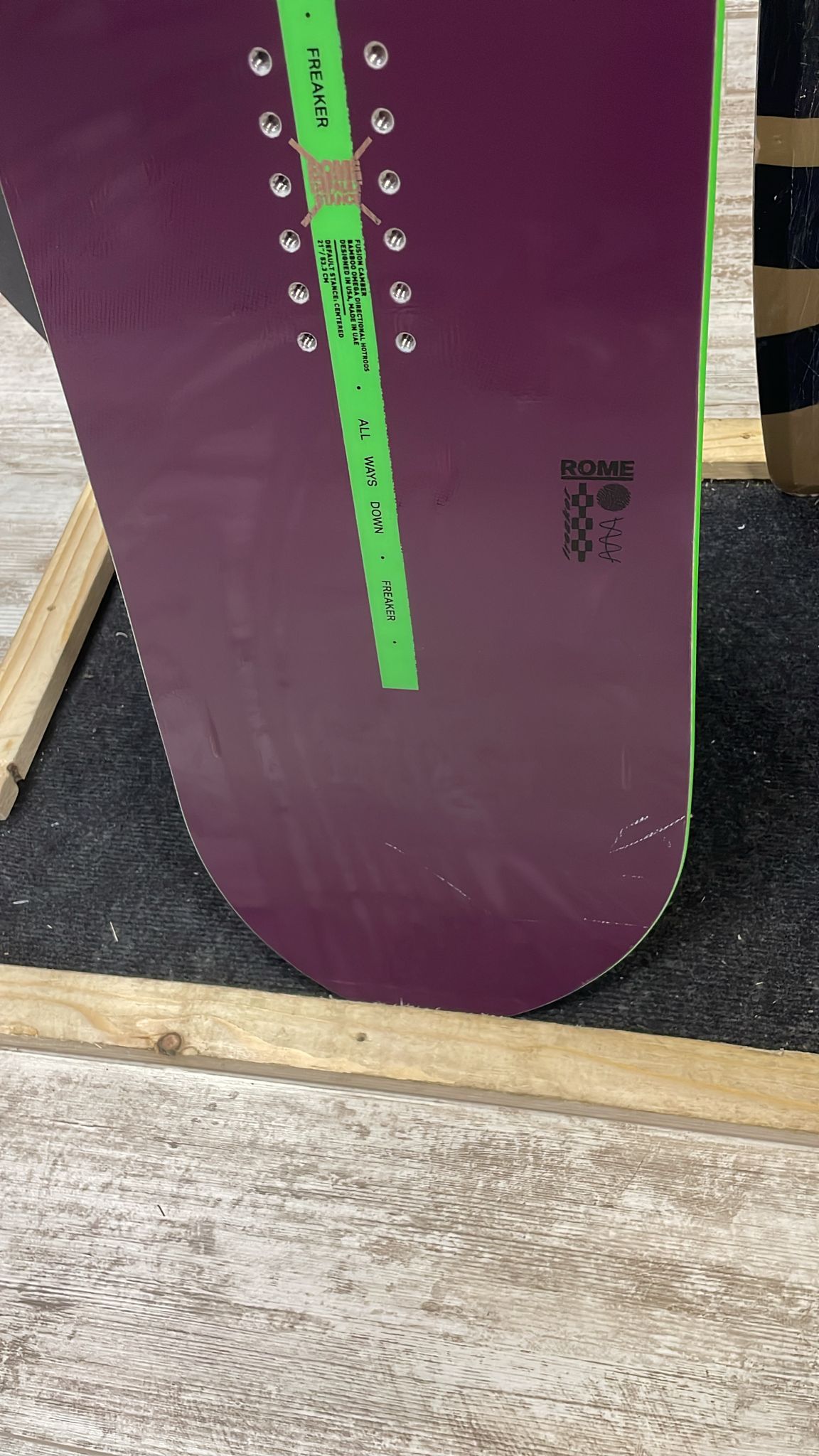 Rome Freaker snowboard 2025 (b-grade)