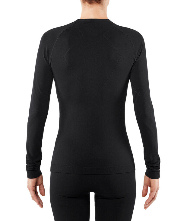 Kan weerstaan tijdelijk Permanent Falke Warm Longsleeve dames thermoshirt met v-hals zwart | XS |  4043874102834