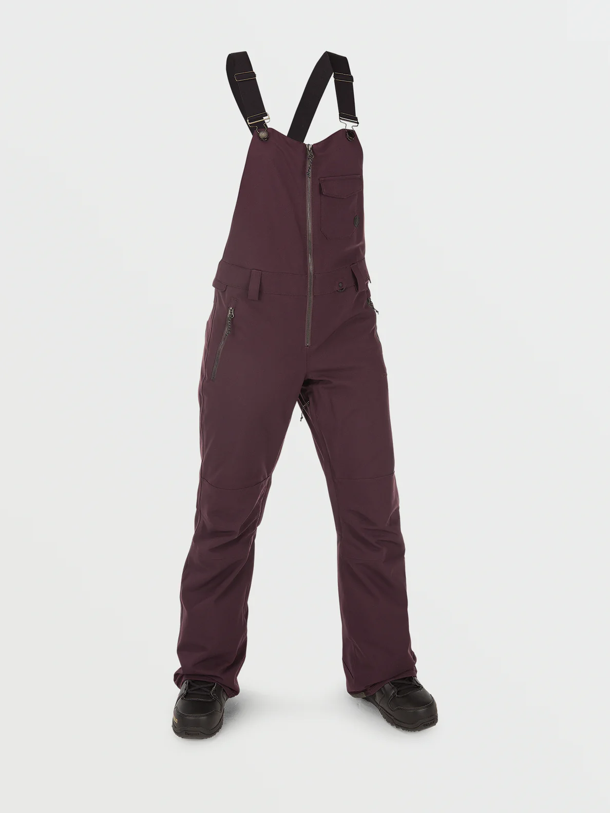 Volcom Swift BIB snowboardbroek black plum