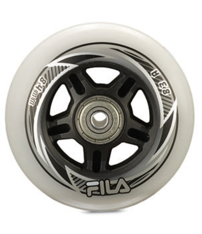 Uitrusting pint Raap bladeren op Fila Combo inline skate wielen 90mm met lagers (8 stuks) | 8026473379445