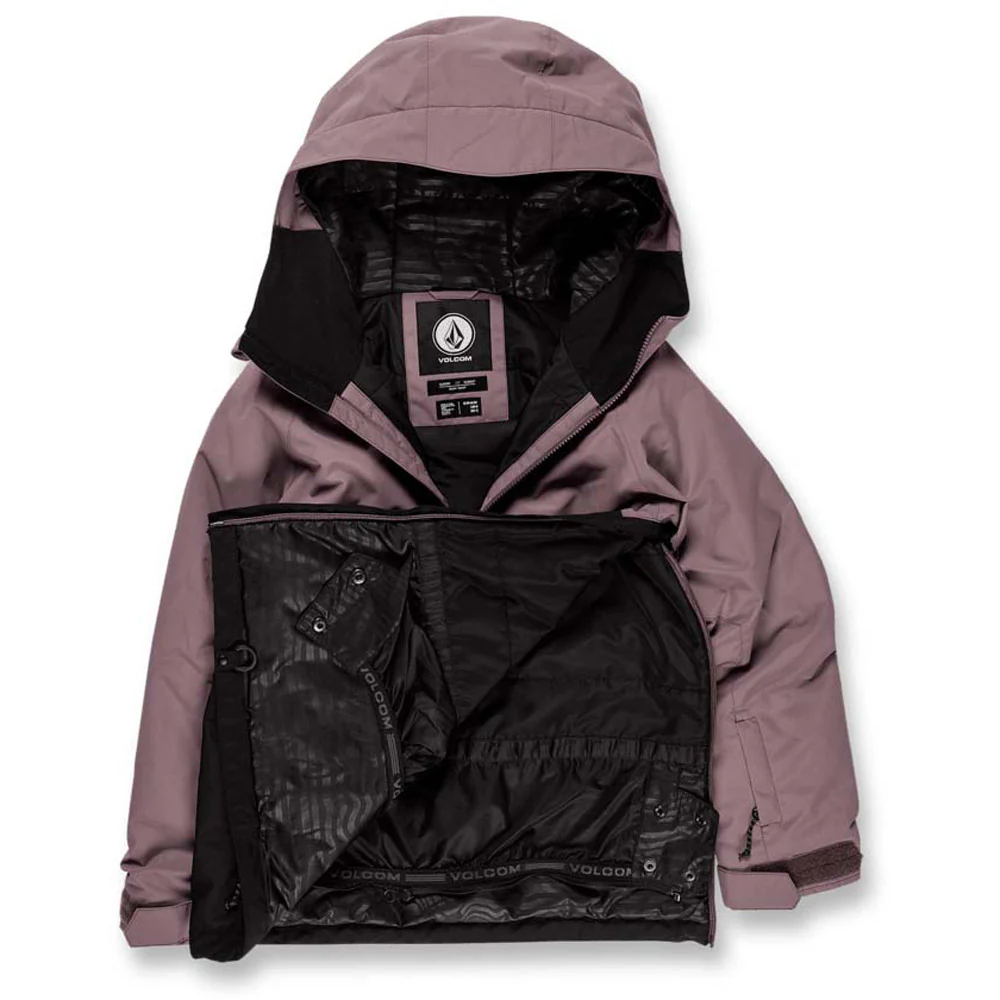 Volcom Daybreak kids Pullover snowboardjas rosewood