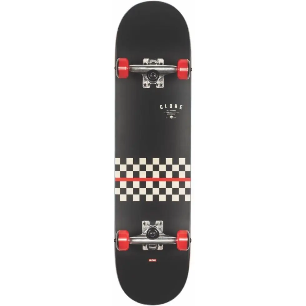Globe G1 Full On 7.75 complete skateboard redline