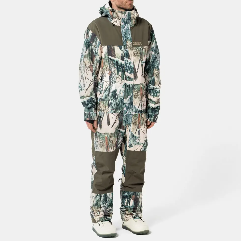 Airblaster insulated Freedom Suit onepiece yetiflage