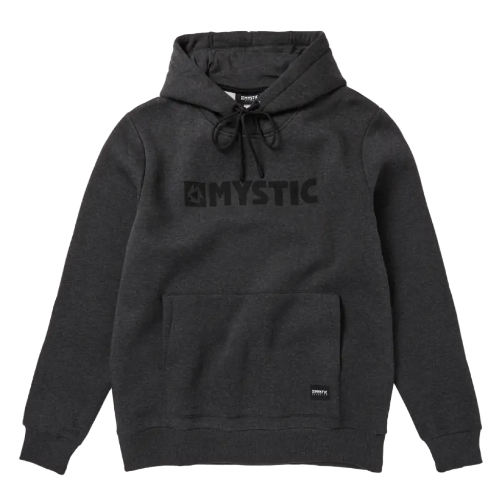 Mystic Brand Hood sweater asphalt melee