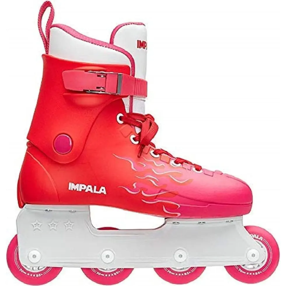 Impala Lightspeed inline skates 70mm flames
