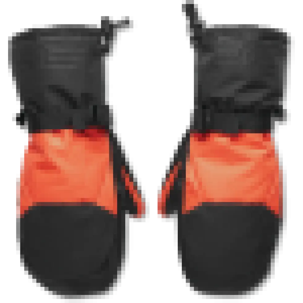 ThirtyTwo TM mitt mittens black - orange