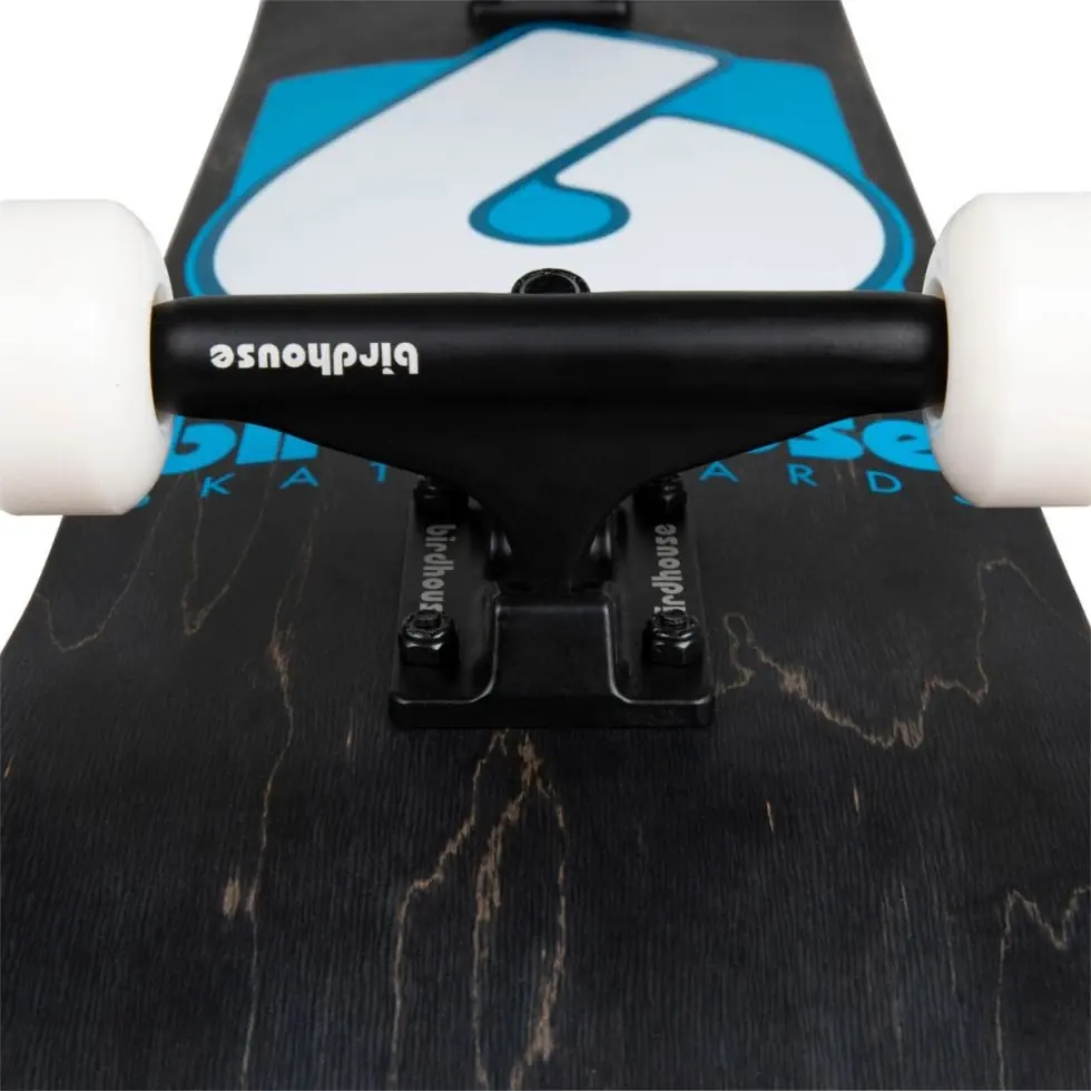 Birdhouse Stage 3 B Logo 8.0" complete skateboard black / blue