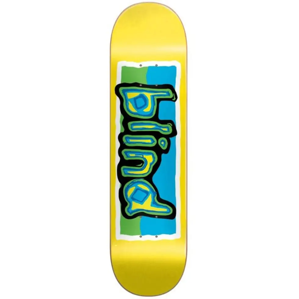 Blind Colored Logo RHM 8.0 skateboard deck