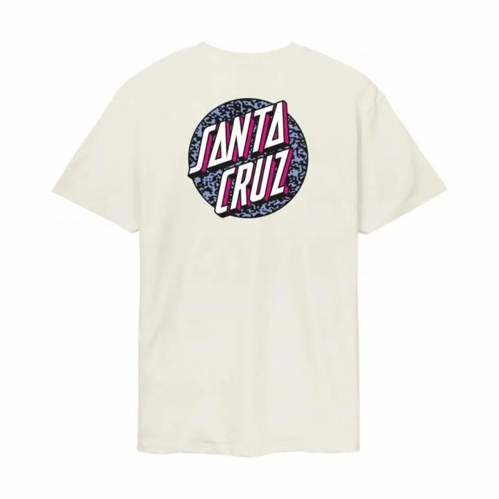 Santa Cruz Control Dot t-shirt unbleached cotton
