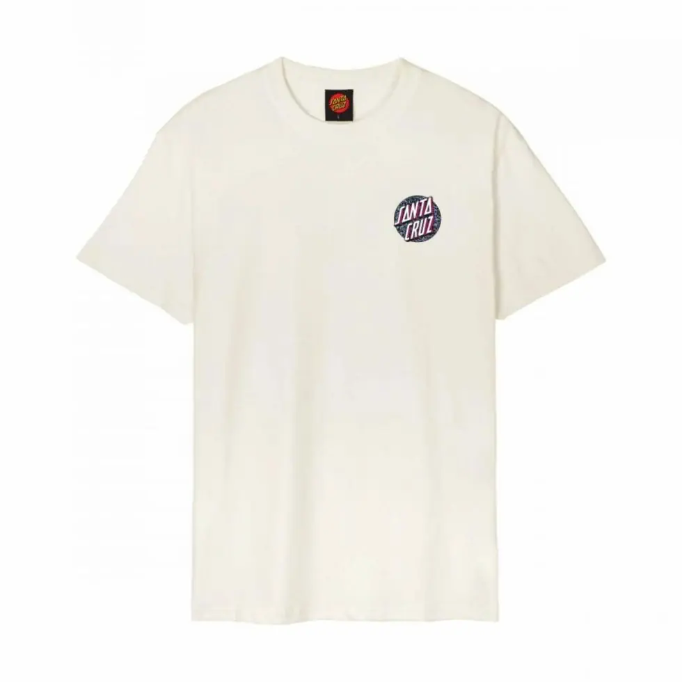 Santa Cruz Control Dot t-shirt unbleached cotton