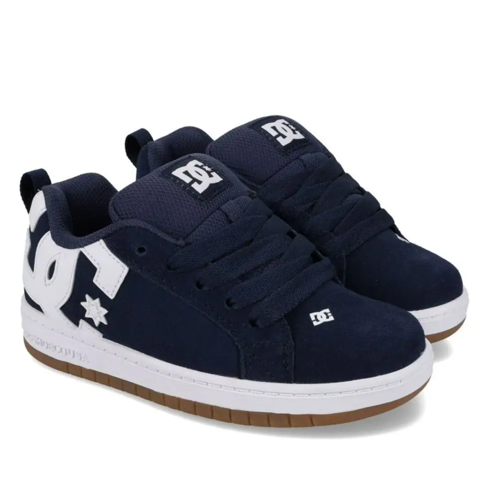 DC Shoes Court Graffik Kids schoenen navy