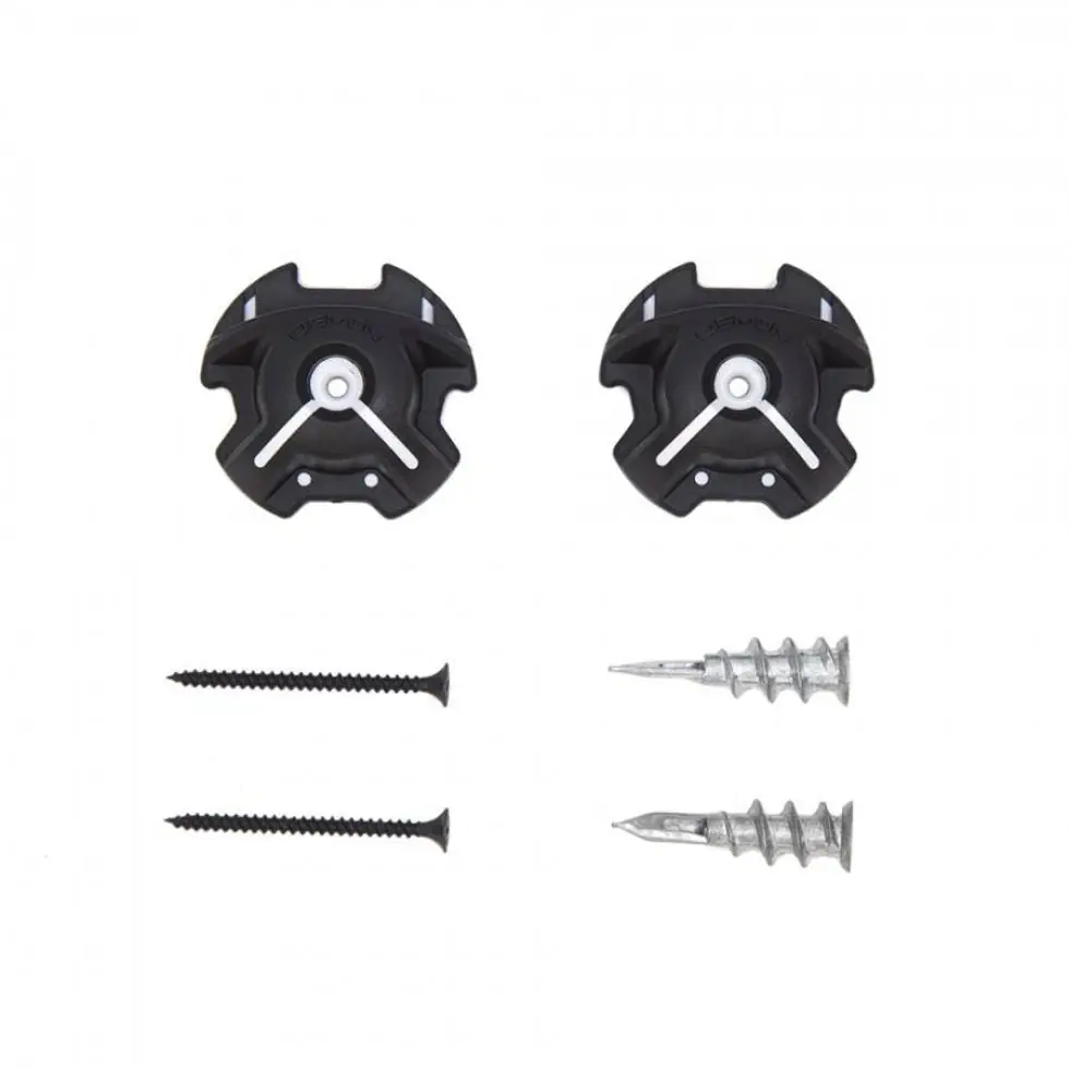 Demon Wedge Wall Mounts black