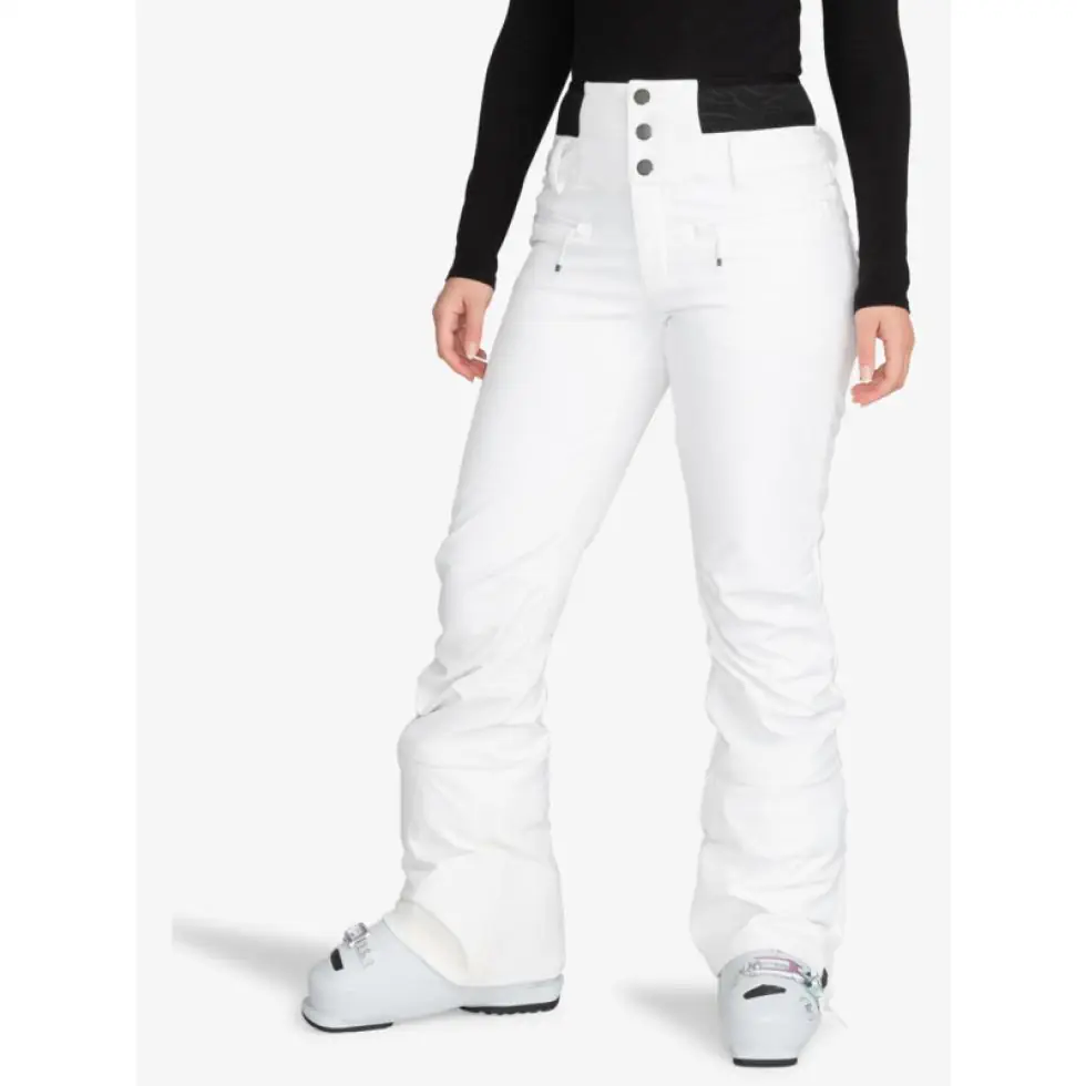 Roxy Rising High women's pants bright white