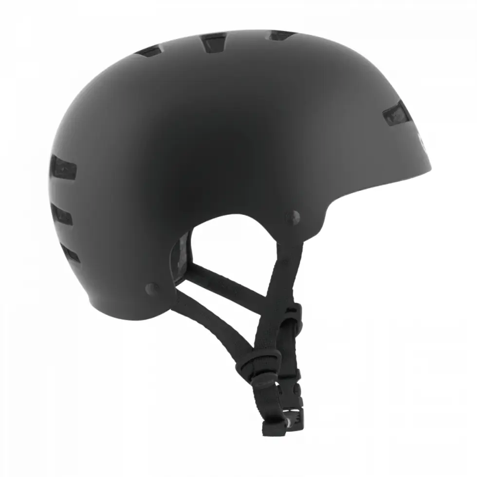 TSG Evolution skateboard helm satin black