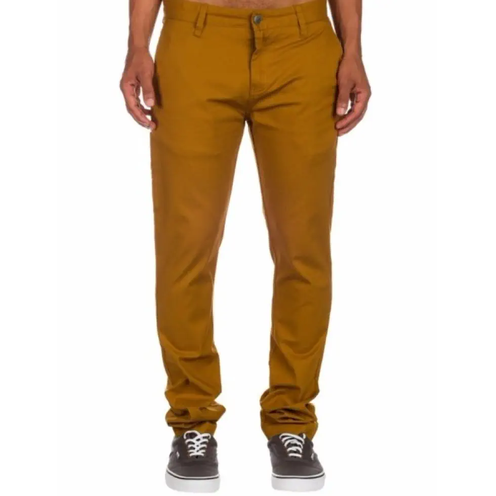 Volcom Frickin Chino boys broek rust