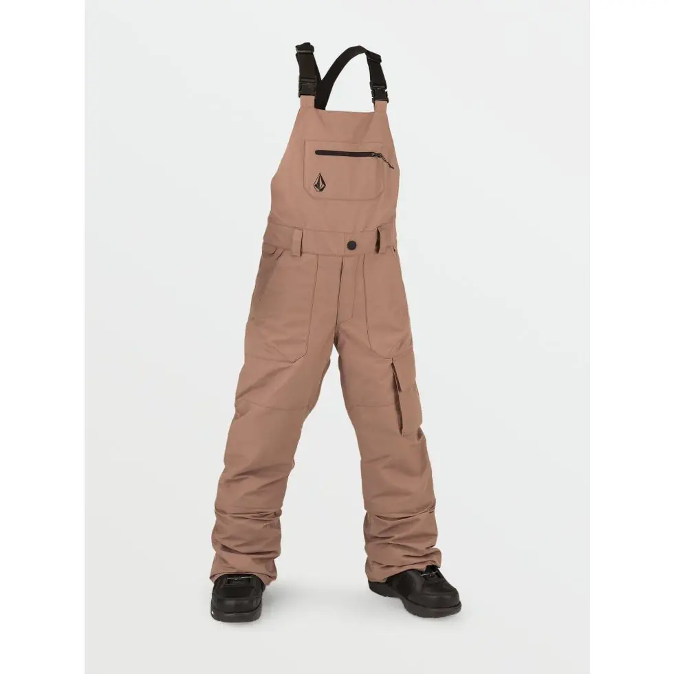 Volcom Barkley BIB kidspants coffee
