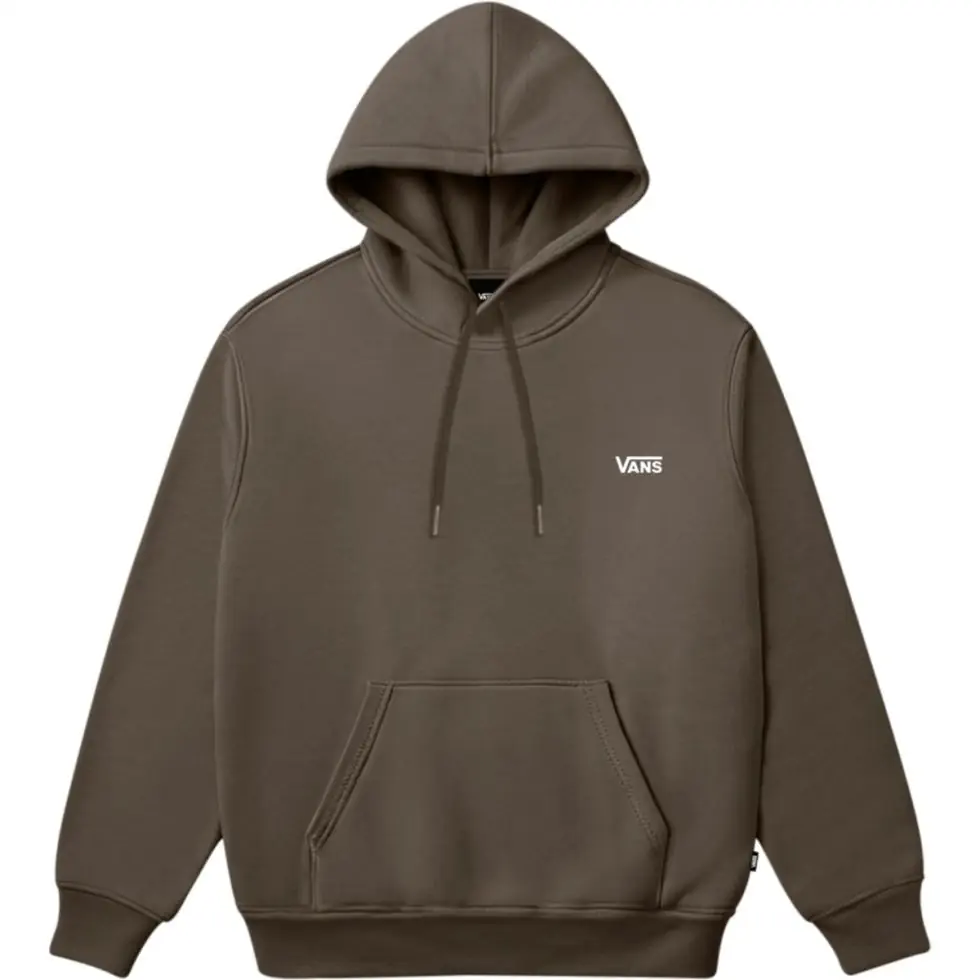 Vans Left Chest II Loose Pullover Hoodie vintage cocoa