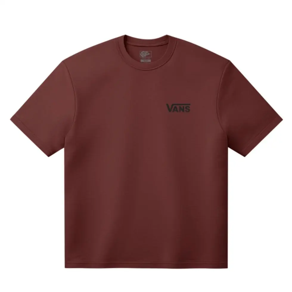 Vans Left Chest II Loose SS poppy embe
