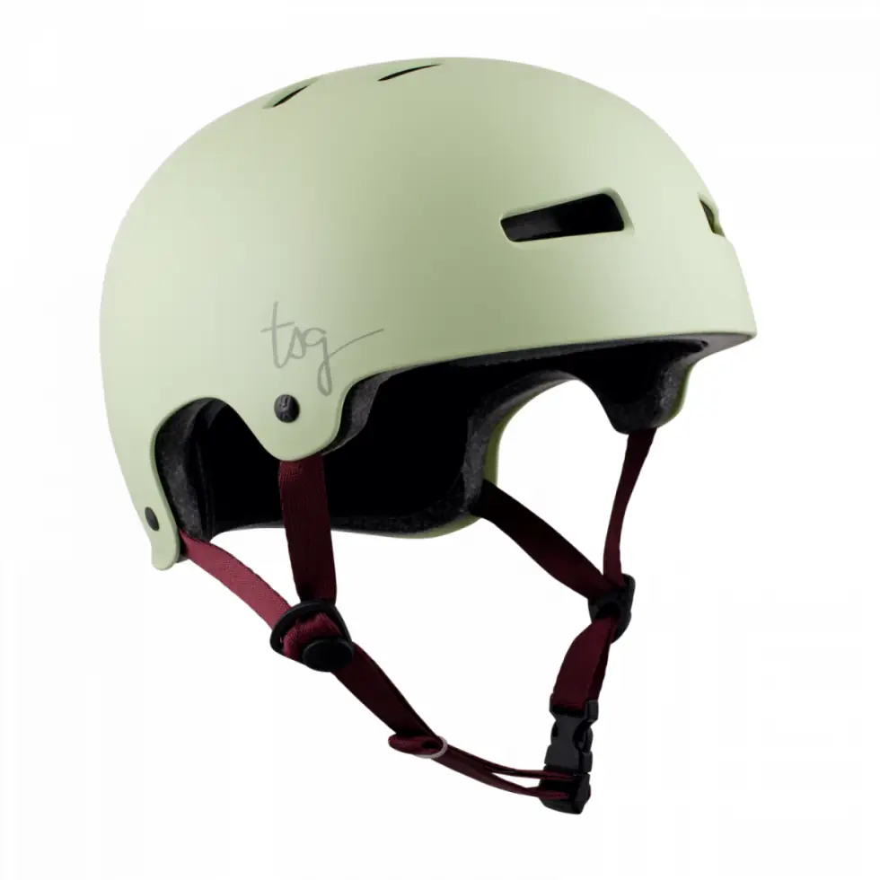 TSG Evolution Women skateboard helm satin Matcha