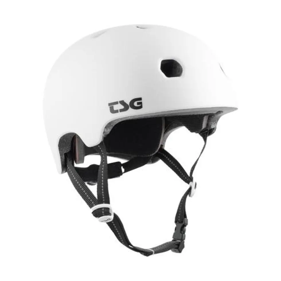 TSG Meta skateboard helm satin white