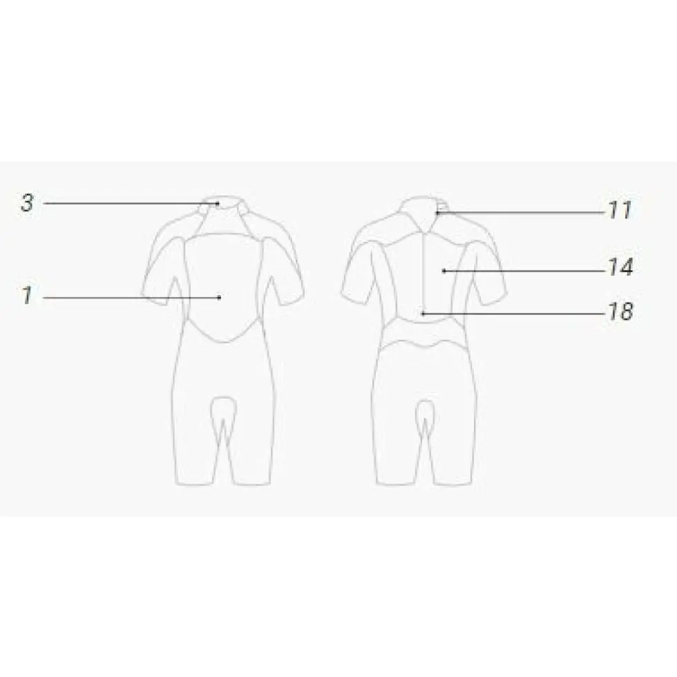Mystic Brand 3-2 back-zip fullsuit wetsuit