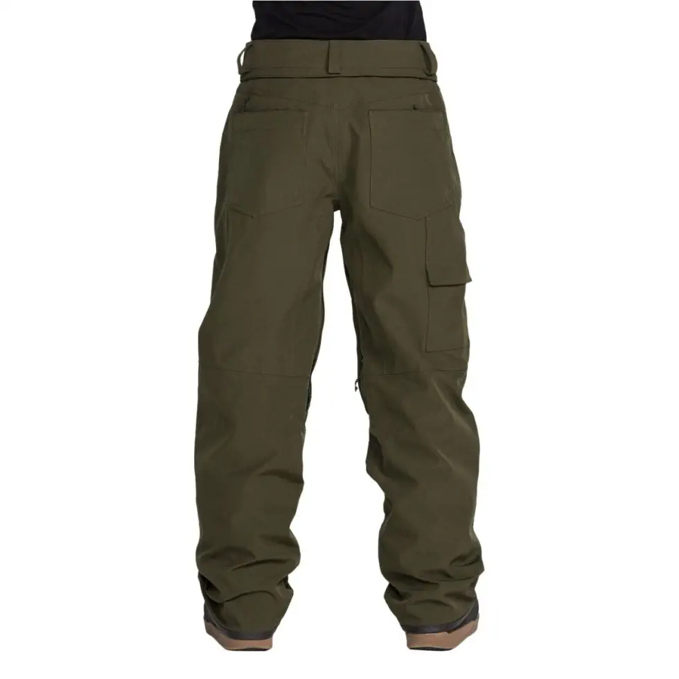 Volcom Pollock Baggy Pant Dark Green
