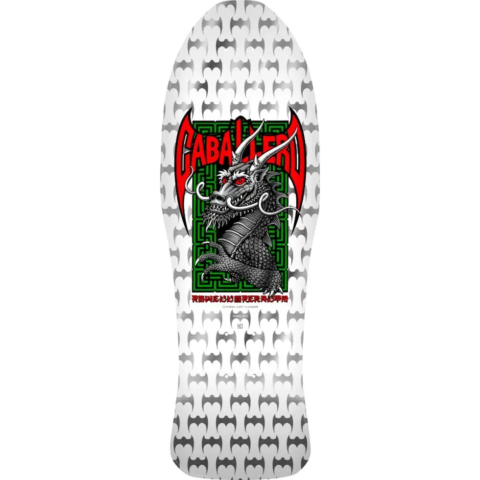 Powell Peralta Steve Caballero Bones Brigade 17 Limited Edition Deck 9.96