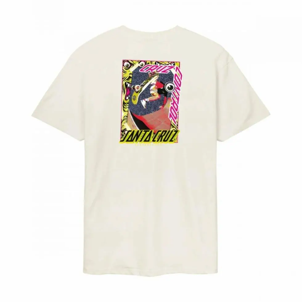 Santa Cruz Roskopp Cruz Control t-shirt unbleached cotton
