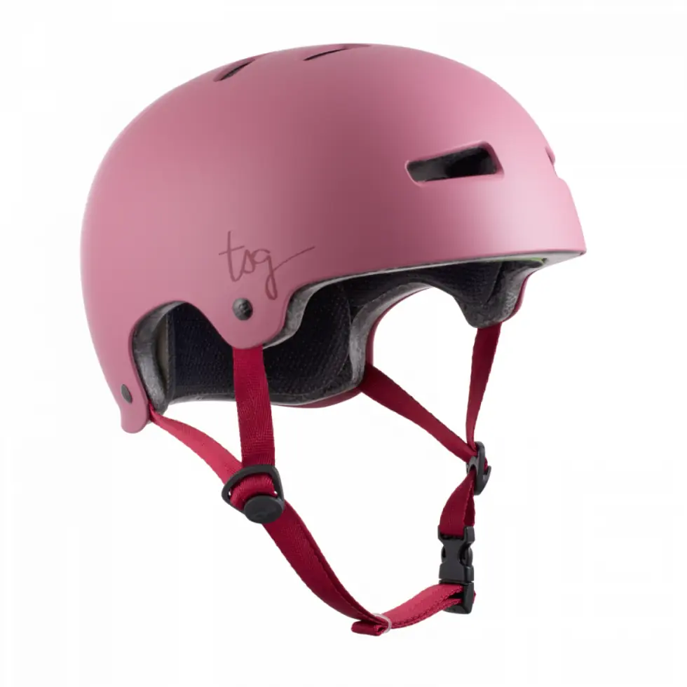 TSG Evolution Women skateboard helm satin sakura