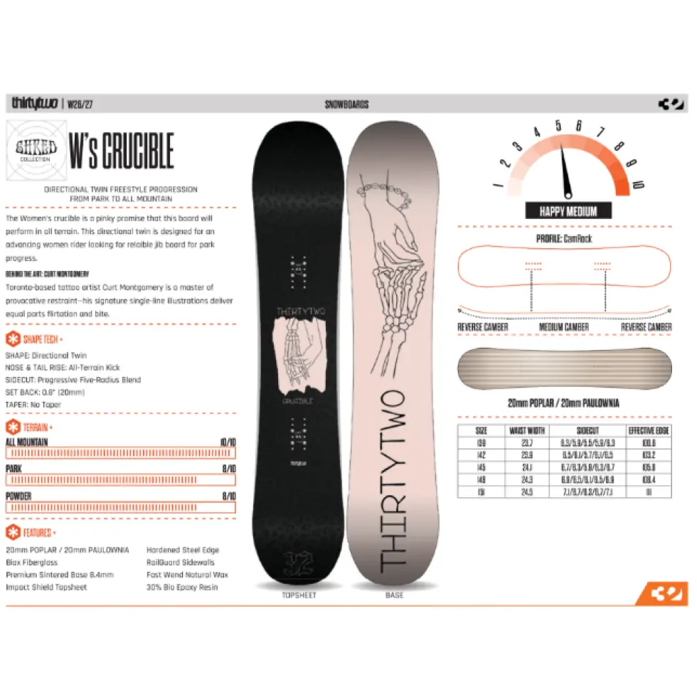 ThirtyTwo Women's Crucible