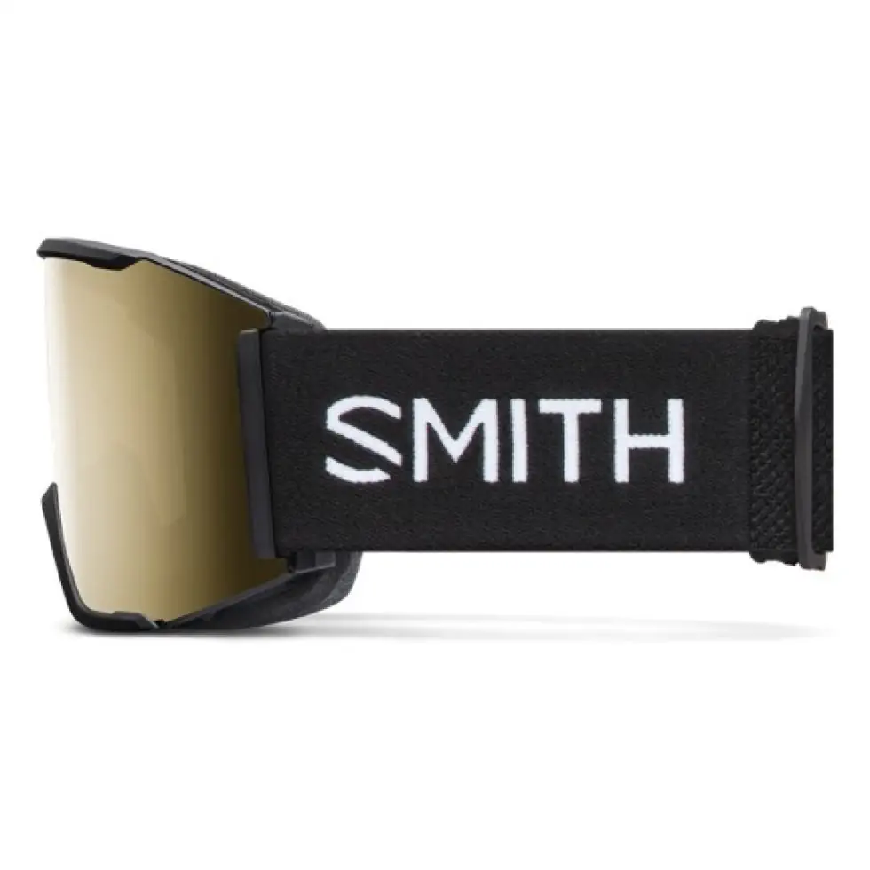 Smith Squad Mag Chromapop Black Sun Black Gold Mirror
