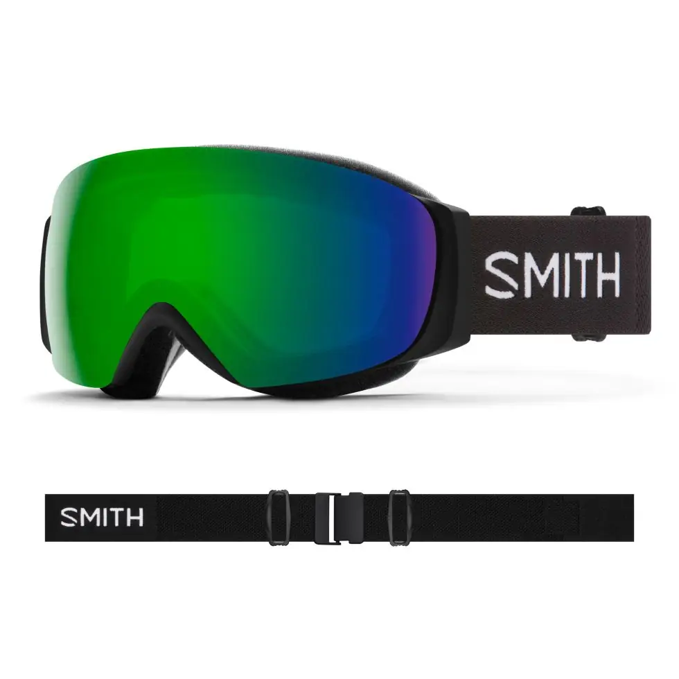 Smith I-O Mag S black - chromapop sun green mirror