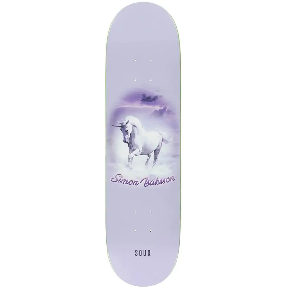 Sour Simon Poleham Pony 7.875" skateboard deck