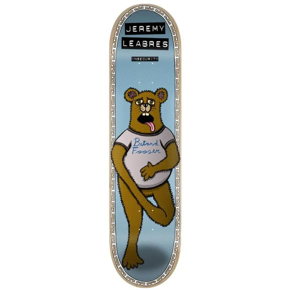 Toy Machine Leabres Insecurity 8.0" skateboard deck