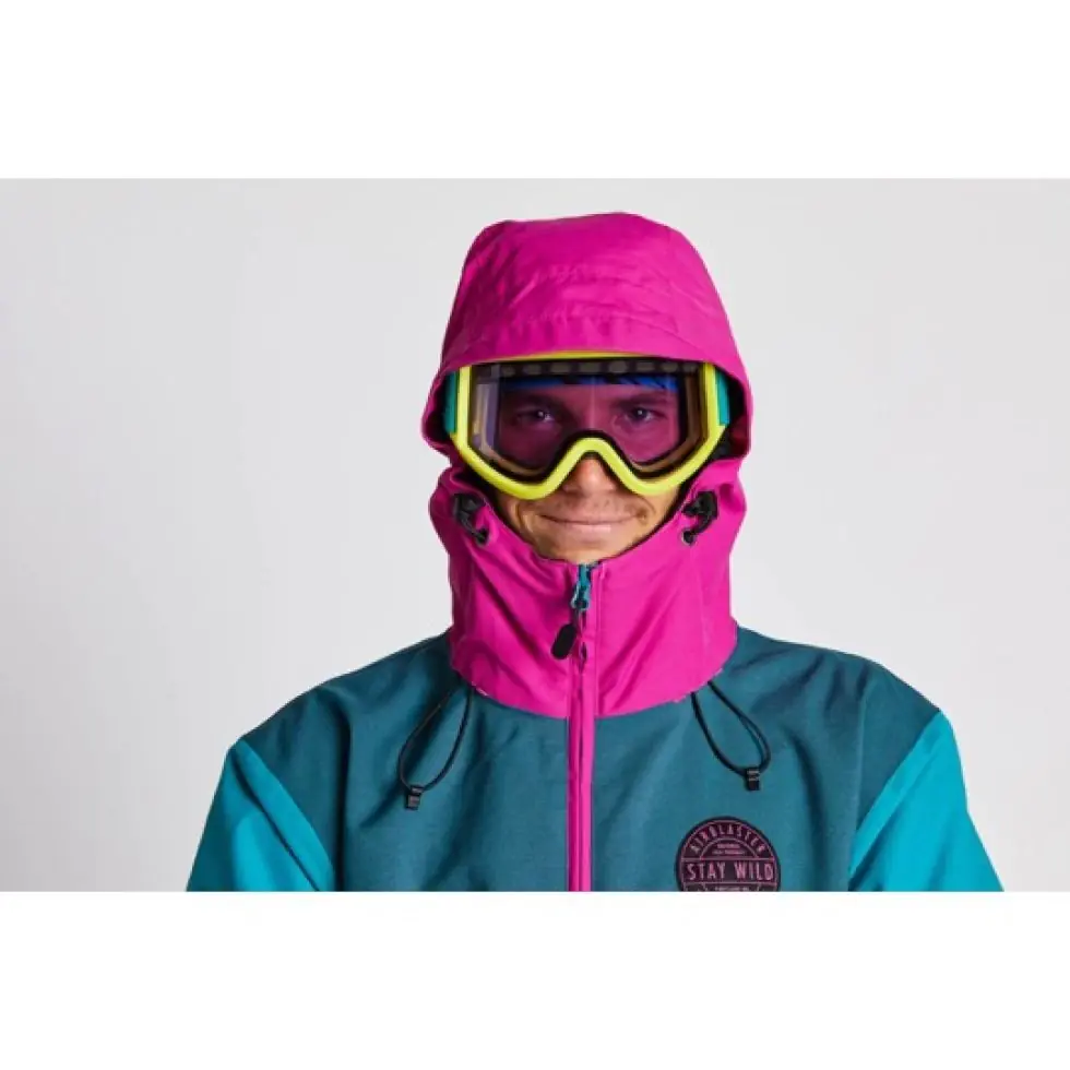 Airblaster Trenchover Jacket Plum Sand Night Spruce
