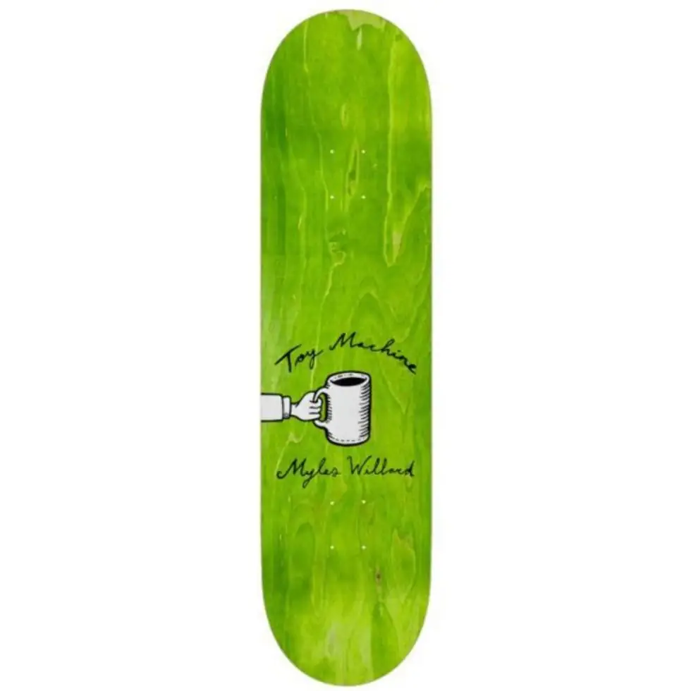 Toy Machine Willard Coffeehead 8.38- skateboard deck