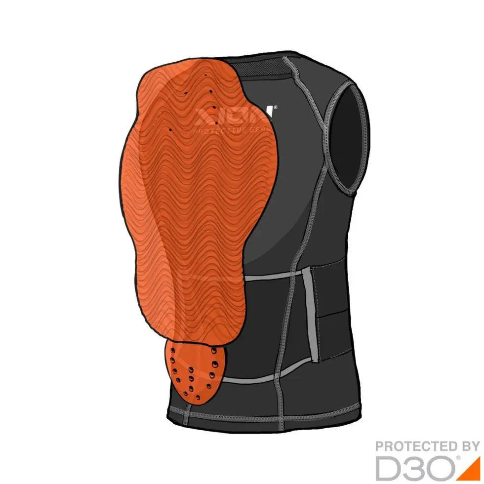Xion Protective Gear Nosleeve Vest Freeride Women