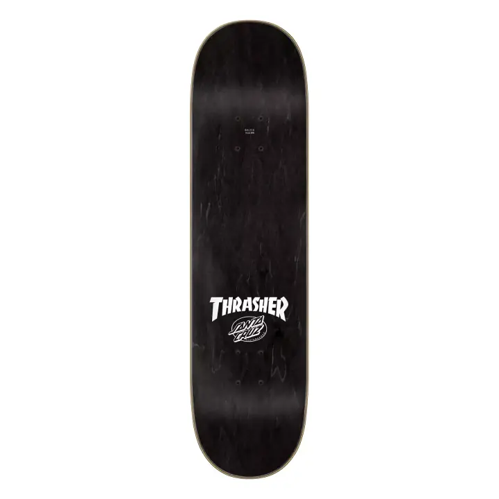 Santa Cruz 8.0in Thrasher Screaming Flame Logo Santa Cruz Skateboard Deck