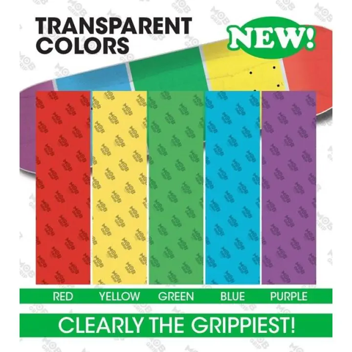 MOB Griptape 9" transparent red