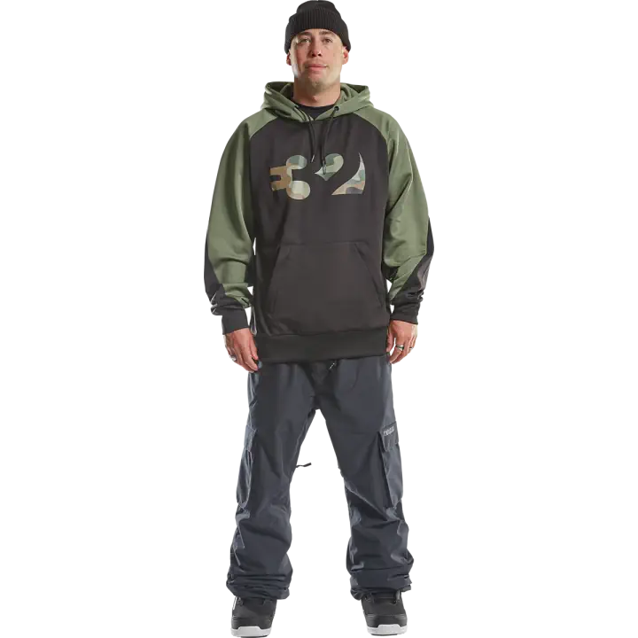 ThirtyTwo Franchise tech hoodie black - camo