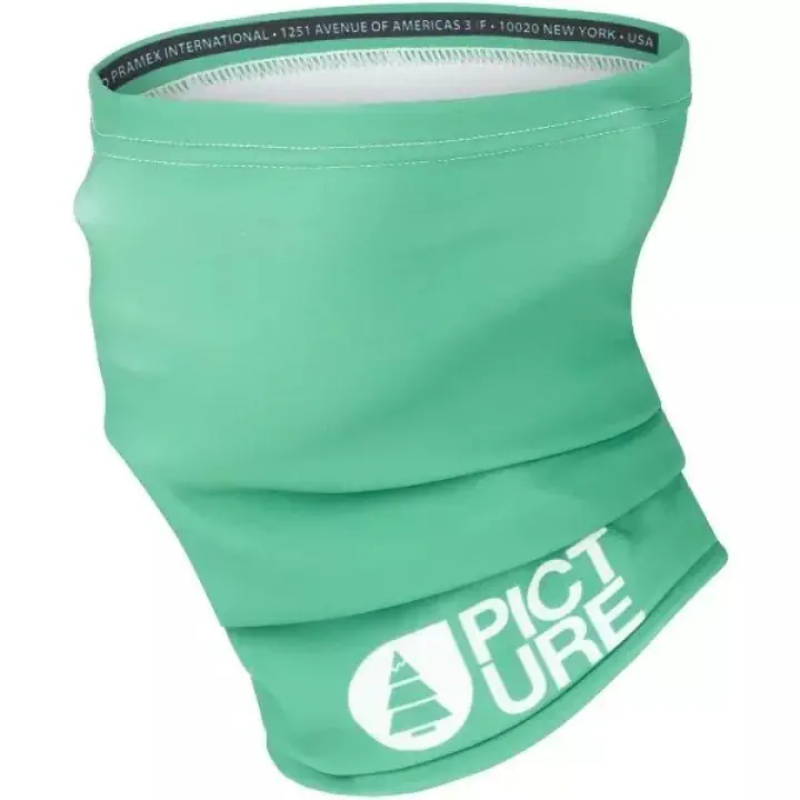 Picture neckwarmer spectral green
