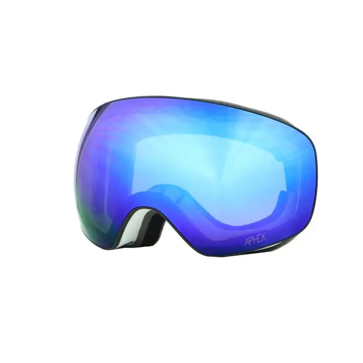 Aphex Explorer Matt Black Revo Blue Lens