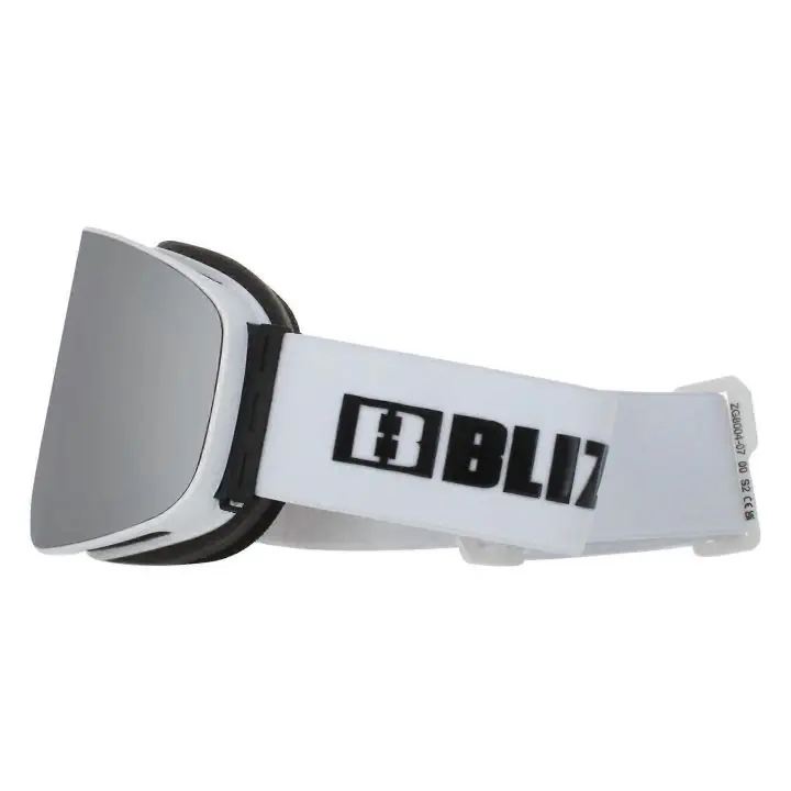 Bliz Flow Matte White Pink Silver Mirror 